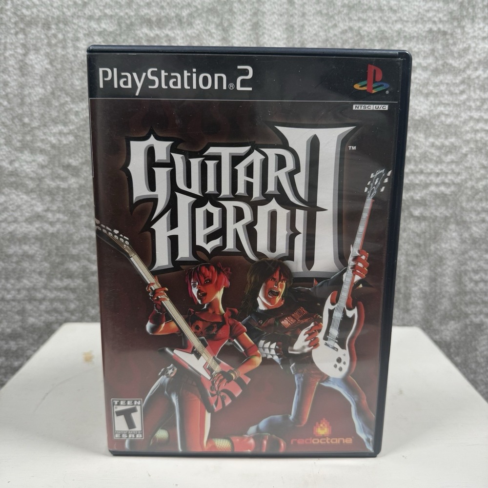 Guitar Hero 2 II PS2‎ PlayStation 2 Complete Tested Manual Case